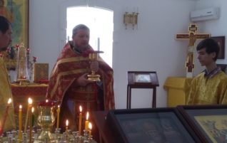 День памяти святителя Николая Чудотворца, служба во Владимирском храме
