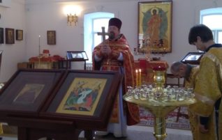 Неделя 6-я по Пасхе, о слепом, служба во Владимирском храме
