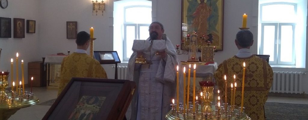 Праздник Вознесения Господня, служба во Владимирском храме
